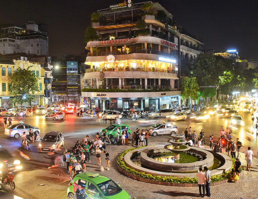 Hanoi bei Nacht